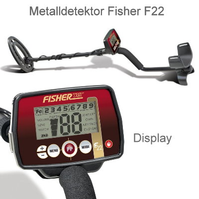 Metalldetektor TFisher F22